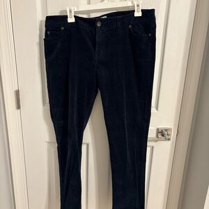 Vineyard Vines Navy Courderoy Pants